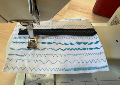 Bernina 830 Record Stiche eingenäht