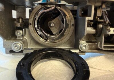 Greifer verstellt bei CB System von Bernina