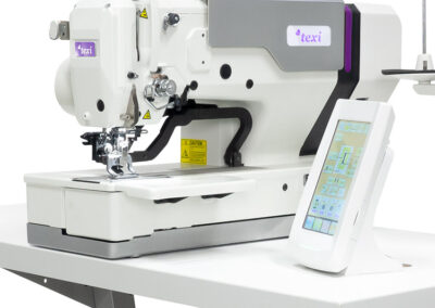 Texi Knopflochnähmaschine Kopf mit Display