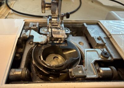 Spulenkapsel bei Bernina verstochen
